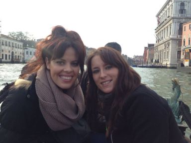Me and Sharon on the Gondola